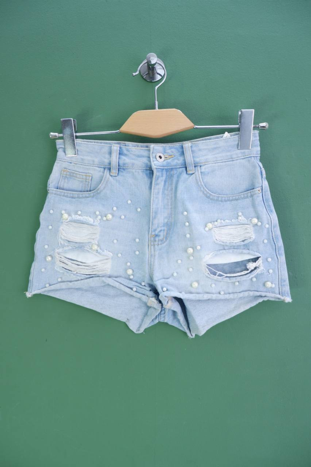 Шорты Befree с бусинами, маркировка XS, визуально на 42 размер