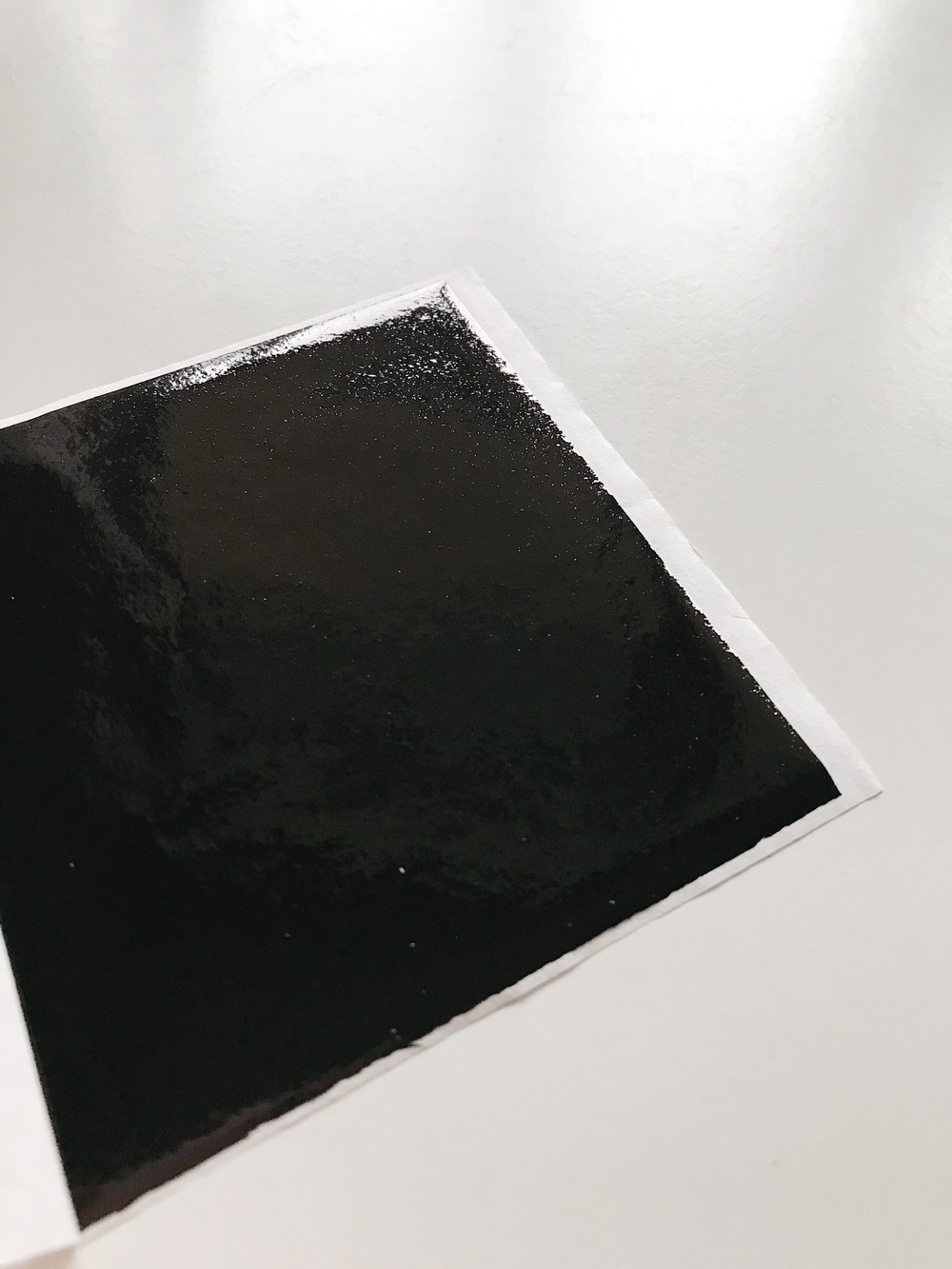 Зеркальная поталь "Mirror Shine", Black, 100 шт. 8*8,5см
