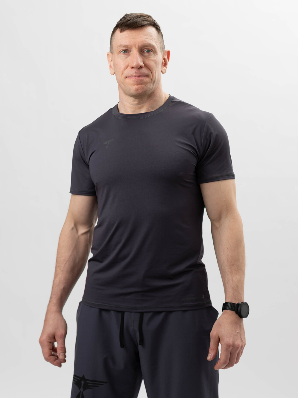 Футболка спортивная TOTEMIC CLO графит