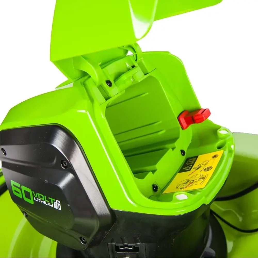 Аккумуляторная газонокосилка Greenworks GD60LM51SP (1 x 5 Ач, Быстрое ЗУ) 2514307/2944907/2954407