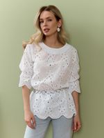 Блузка Милица-1 Виотекс БЕЛЫЙ -4