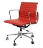 Офисное кресло Eames Ribbed EA 117 красная кожа
