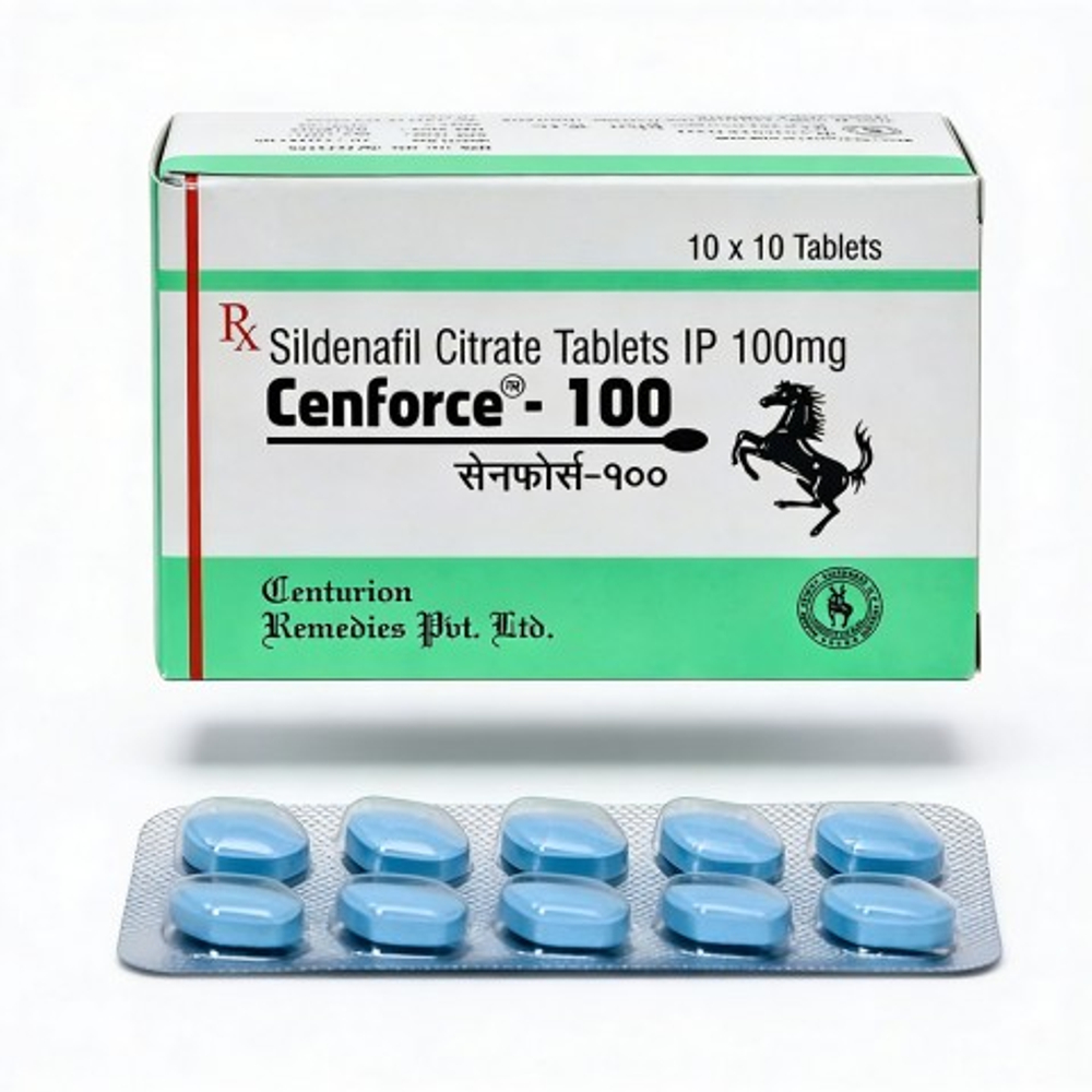 Препарат для усиления потенции Cenforce 100 mg (10 шт.)