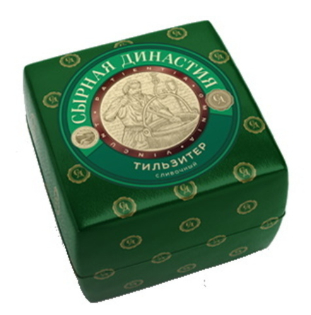 Сыр "Тильзитер Сливочный" с ароматом сливок 50% Кобрин