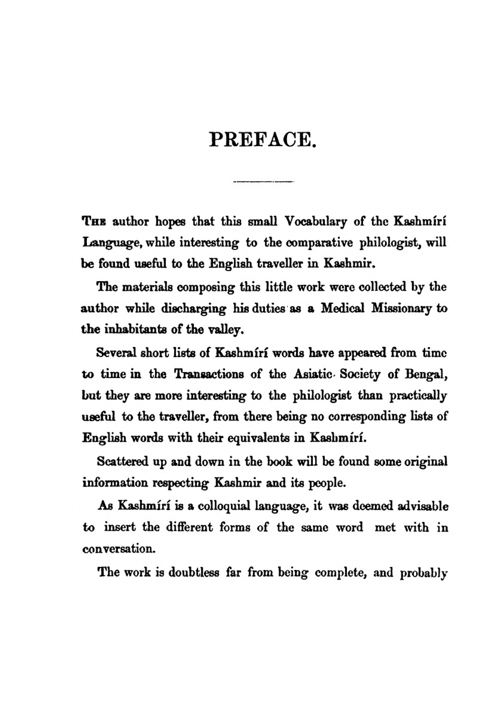 A Vocabulary of the Kashmírí Language. In Two Parts: Kashmírí-English, and English-Kashmírí | William Jackson Elmslie