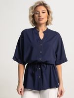 Блуза Мариша НЬЮ (синяя) Б15532-30М LT Collection