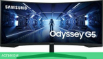 Игровой монитор Samsung Odyssey G5 LC34G55TWWIXCI