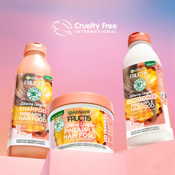 Garnier Fructis Pineapple Hair Food - осветляющий кондиционер для длинных волос /   350  ml  / GTIN 3600542522809