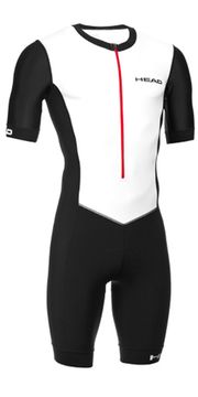 Короткий костюм лайкровый Head Tri-Ыleeve Suit с молнией унисекс