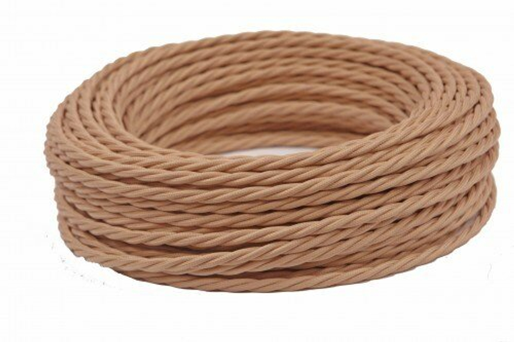 Ретро провод витой Какао Interior Wire Twist Магус ТМ ПВР-ККО / 3х2,5