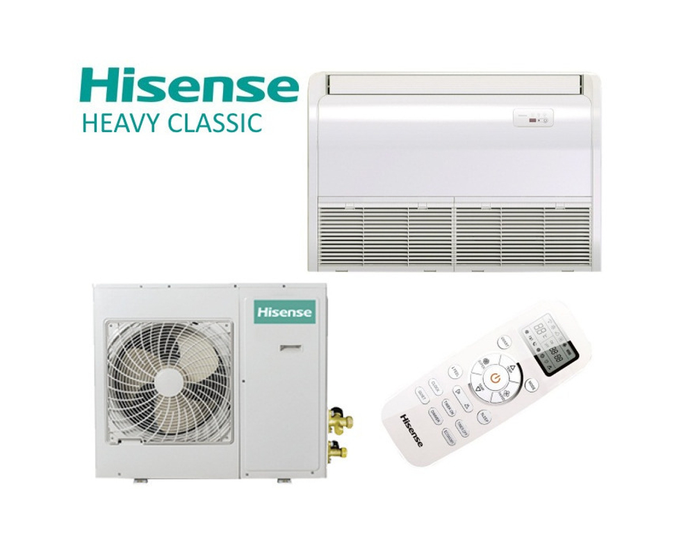 Напольно-потолочная сплит-система Hisense AUV-18HR4SA/AUW-18H4SU1 (зимний комплект)