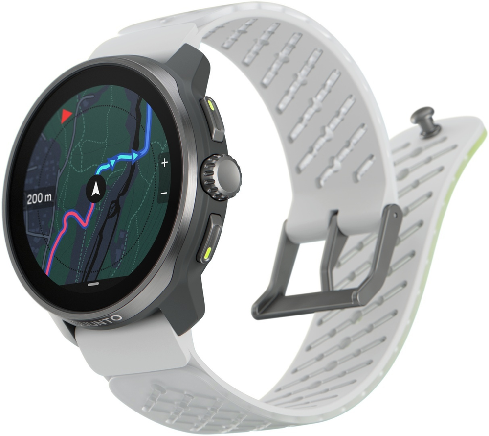 Смарт-часы Suunto RACE S TITANIUM CANARY (SS051105000) 45 мм серый-белый