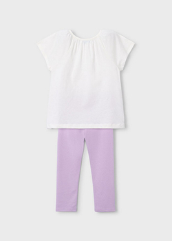 футболка с леггинсами