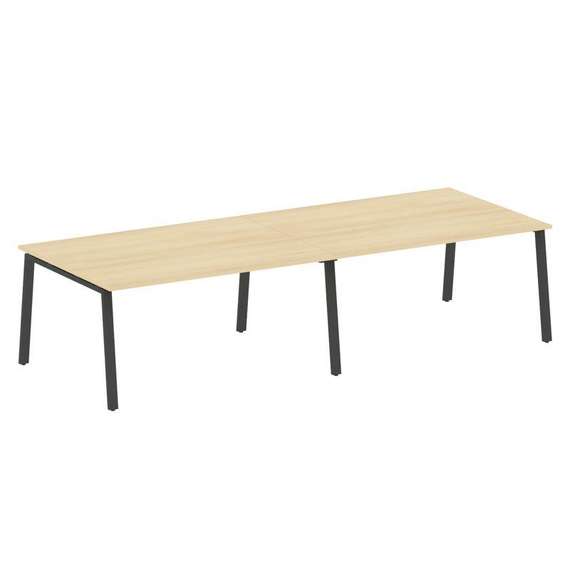 Метал Систем Переговорный стол (2 столешницы) на А-образном м/к БА.ПРГ-2.4