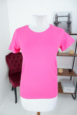 Футболка Zolla хлопковая, в ягодном оттенке 44 размер, новая