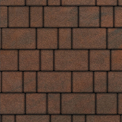 Тротуарная плитка СТАРЫЙ ГОРОД - Листопад гранит Клинкер, комплект из 3 видов плит