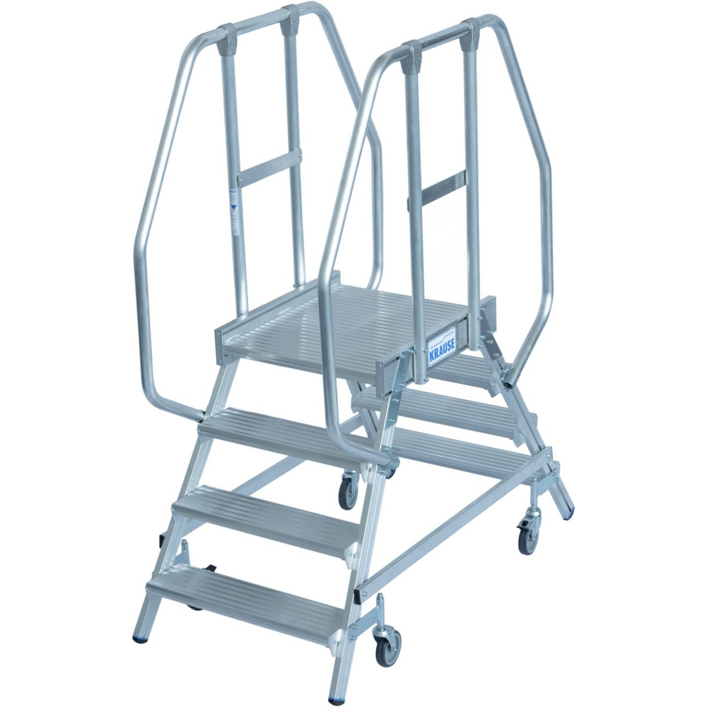 Лестница платформа двухсторонняя  4 ступеней арт.