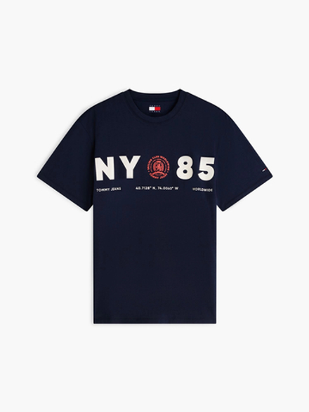 Футболка Tommy Jeans Relaxed Fit NY 85 Dark Navy