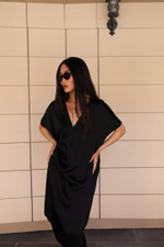 Платье My star с V образным вырезом и карманами