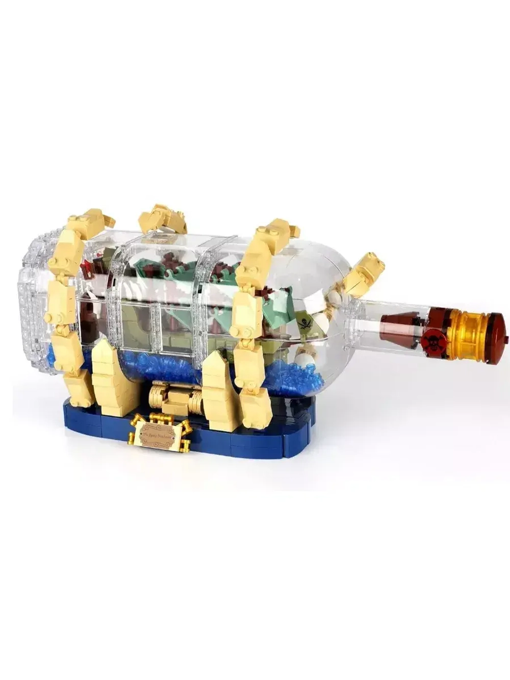 Конструктор Летучий голландец в бутылке 1100 деталей