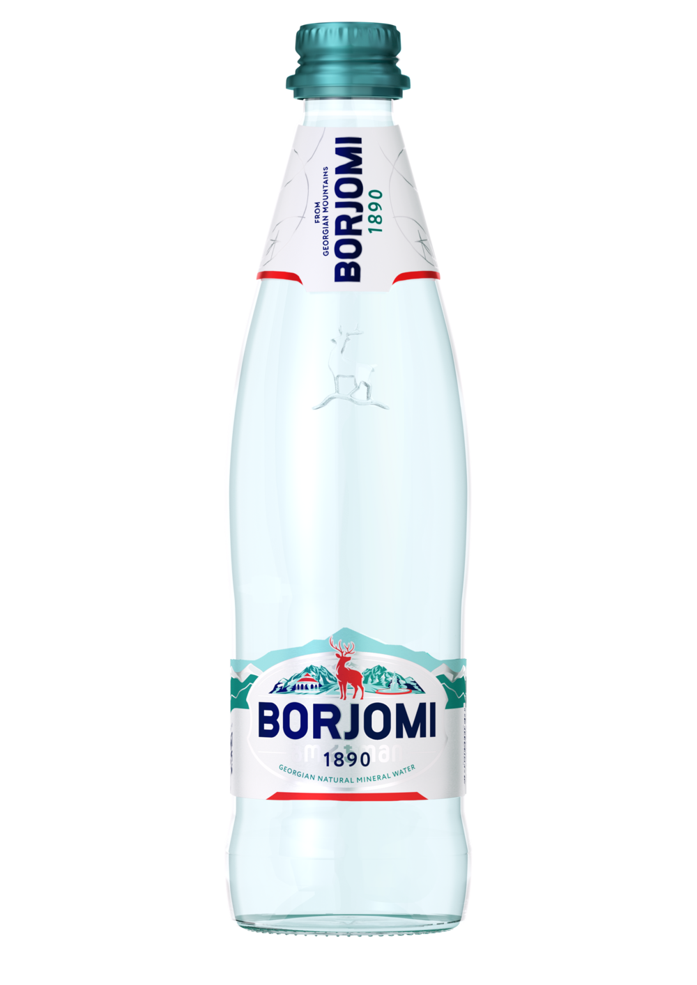 Borjomi 0,5 л. в стеклянной бутылке