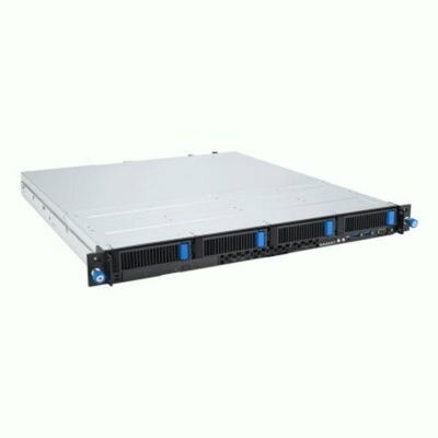 Сервер Asus RS300-E12-RS4 1U, LGA1700 Intel C262, 4x DDR5 ECC UDIMM 4400 МГц, Aspeed AST2600, 2x Intel i210AT, 2x 450W, 90SF03A1-M00070