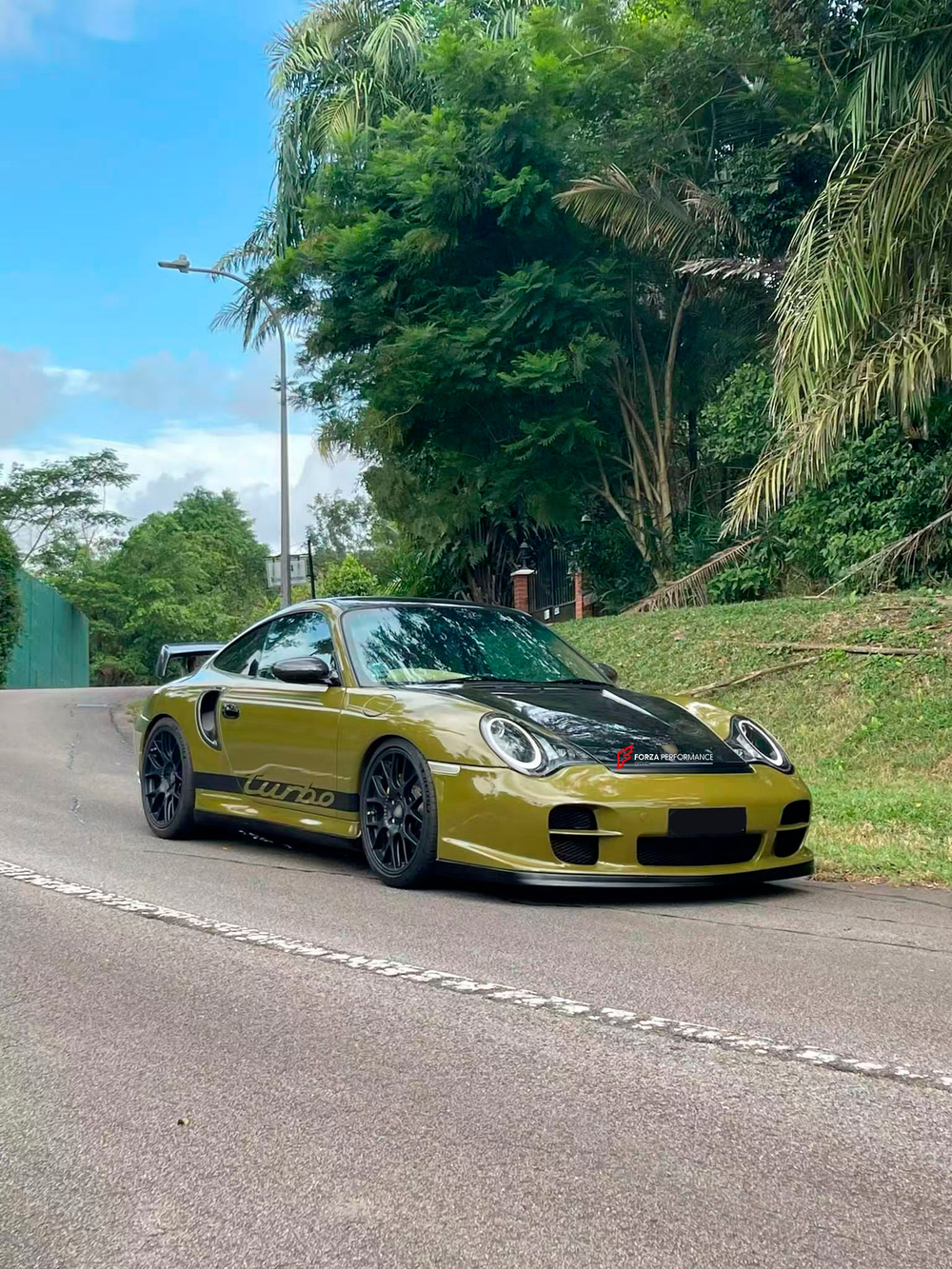 Карбоновый капот для PORSCHE 996 GT3 RS 2004