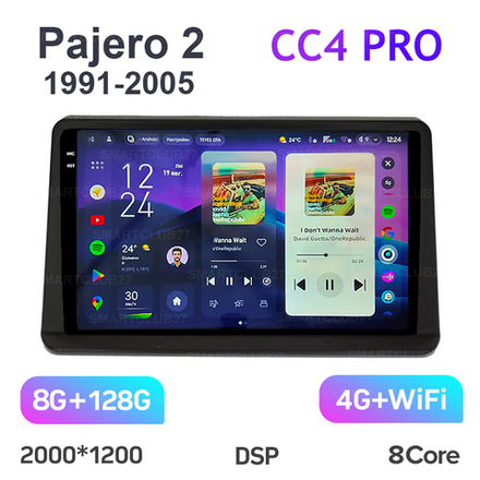 Teyes CC4 Pro 9" для Mitsubishi Pajero 2 1991-2005