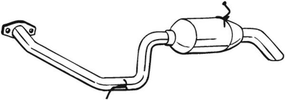 BOSAL - 228163-BOS - Rear Muffler