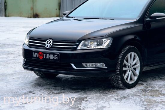 Реснички на фары для Volkswagen Passat B7