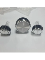 Крутилки печки на Лачетти хром