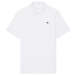 Мужское теннисное поло Lacoste Ultra Dry Stretch Golf - white
