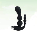 Анально-вагинальный вибромассажер OnJoy (Цвет: черный)