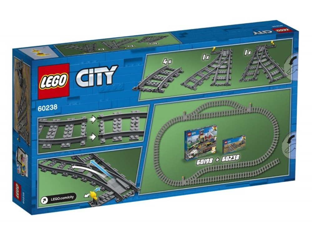 LEGO City: Железнодорожные стрелки 60238