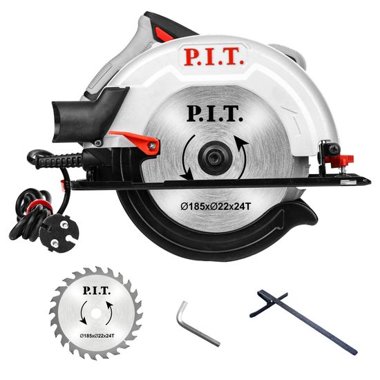 Пила дисковая "PIT" PKS185-C3