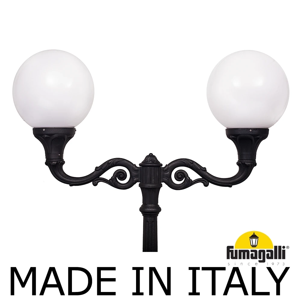 Парковый светильник Fumagalli HOREB ADAM/GLOBE 400 G40.208.M20.AYE27
