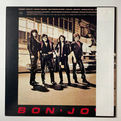 Винтажная виниловая пластинка LP Bon Jovi Runaway (Japan 1984) (Obi) Get Ready