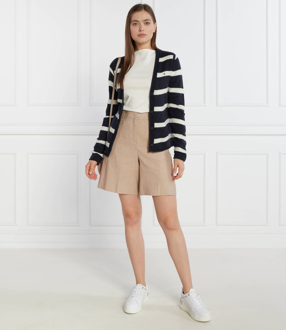 Хлопковый кардиган Tommy Hilfiger - темно-синий(WW0WW39888)