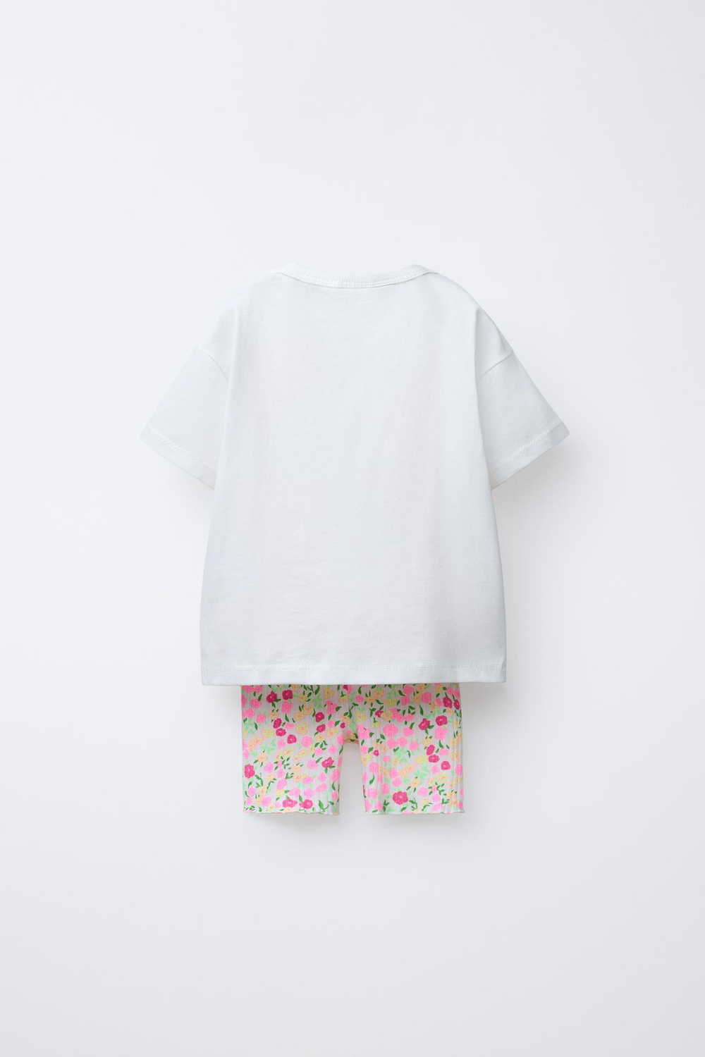 ZARA КОМПЛЕКТ ИЗ ФУТБОЛКИ И ЛЕГИНСОВ MINNIE MOUSE © DISNEY, РОЗОВЫЙ