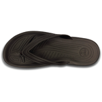 Шлепанцы Crocs Retro Flip Espresso / Pumpkin
