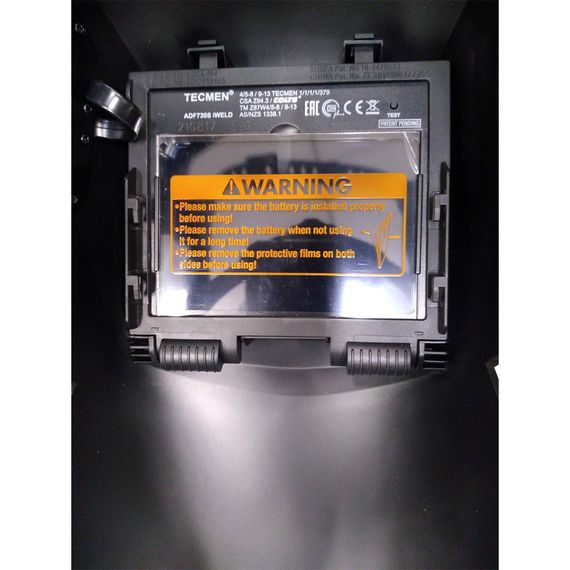 Маска сварщика Tecmen ADF - 730S TM15 синяя