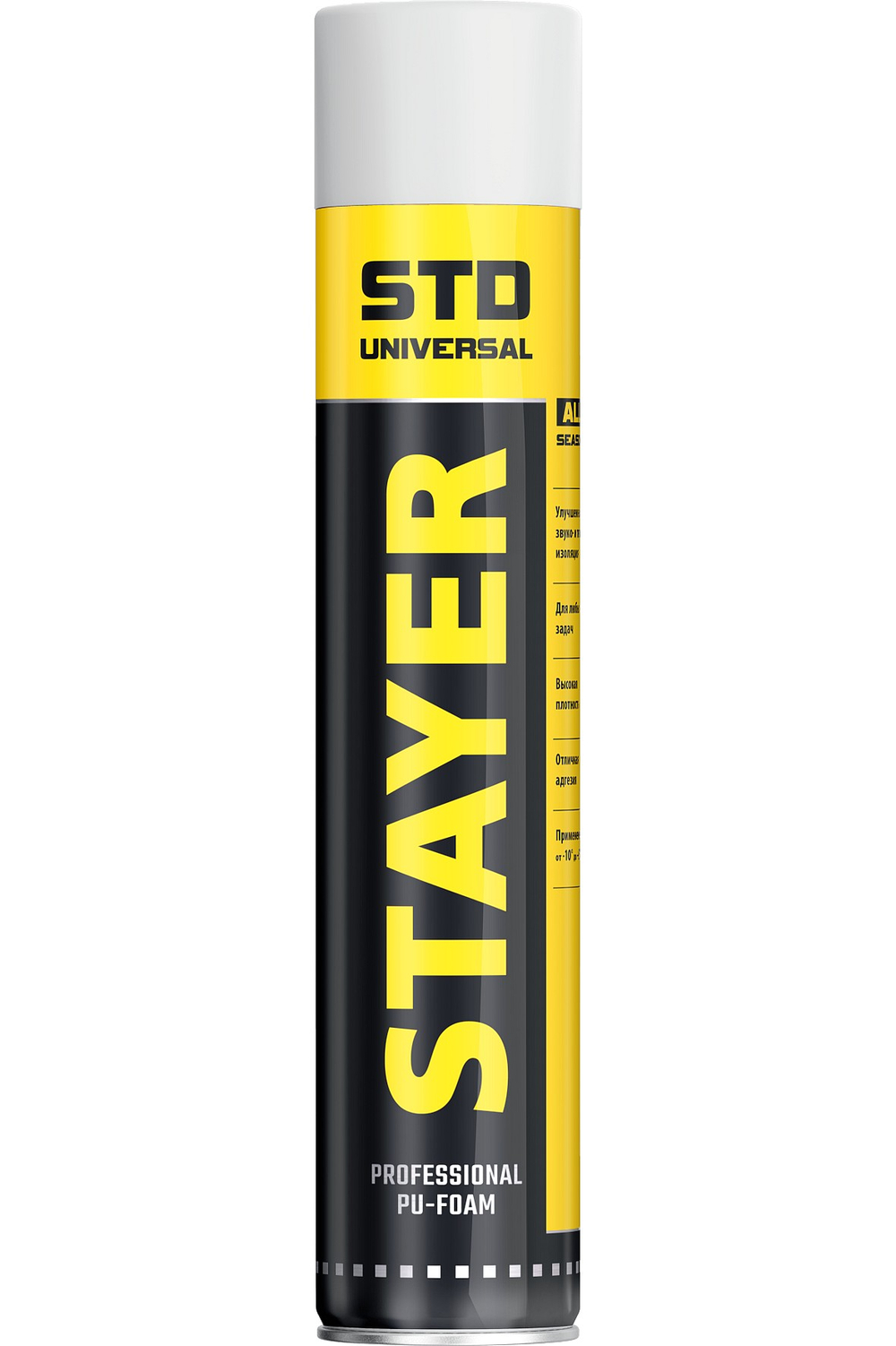 STAYER STD, 750 мл, адаптерная, выход до 35 л, монтажная пена, Professional (41133)