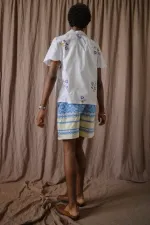 Рубашка Soeurs из Круглой Скатерти белая