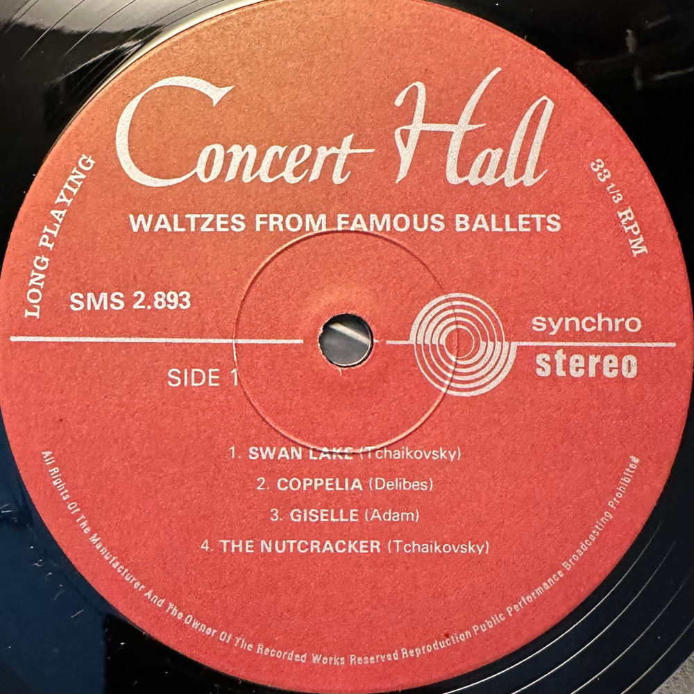 Сборник Вальсы из известных балетов (Европа)