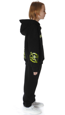 Худи трикотажное с начесом для мальчика 9-16 лет Fleur de Vie