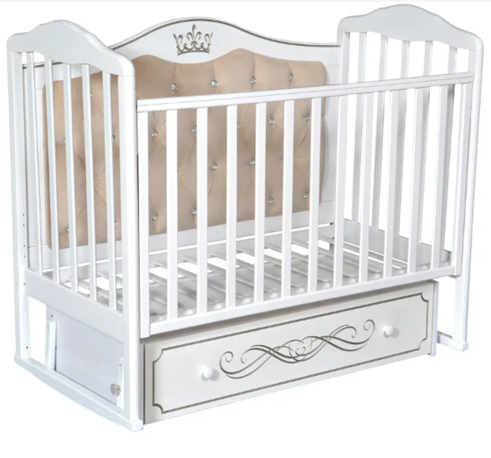 Кровать Кедр Helen 7 (ящик,маятник)