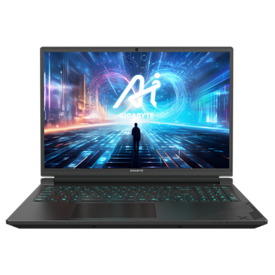 Ноутбук Gigabyte G6X, 16" (1920x1200) IPS 165 Гц/Intel Core i7-13650HX/16 ГБ/512 ГБ SSD/NVIDIA GeForce RTX 4050 для ноутбуков (6 Гб)/Без системы, Серый (9MG-42KZ853SH)