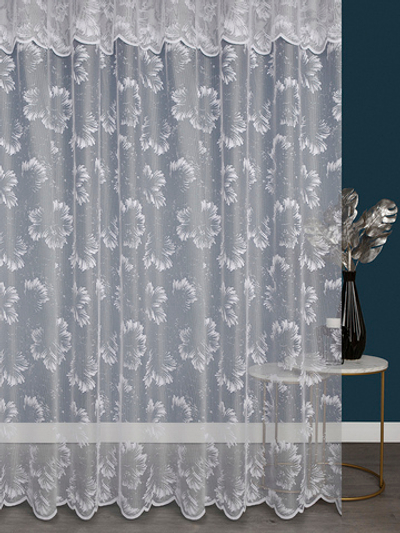 Тюль жаккард, пр-во Турция, ш. 235 см