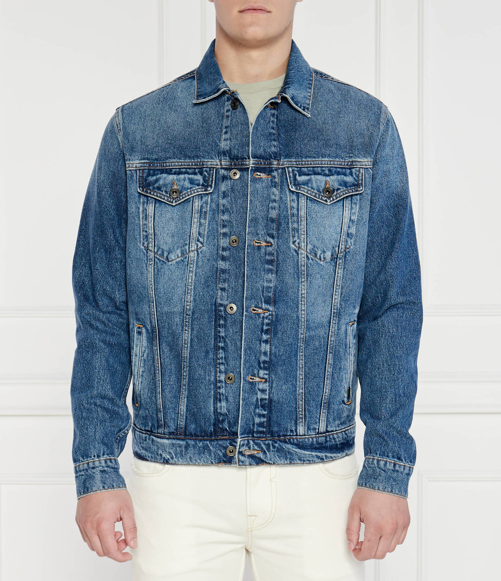 Джинсовая куртка Outerw Pepe Jeans London - темно-синий(PM402715HW3)