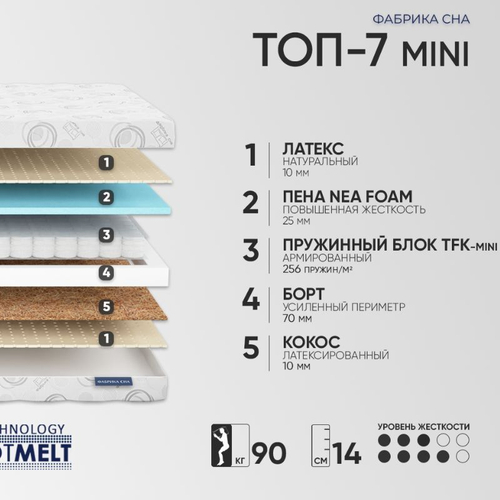 Матрас Фабрика сна Топ-7 MINI